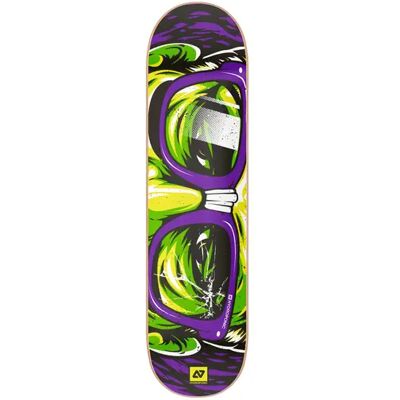 Hydroponic Glasses Skateboard Deck (Rectangular Purple) Hydroponic Glasses Skateboard Deck (Rectangular Purple)