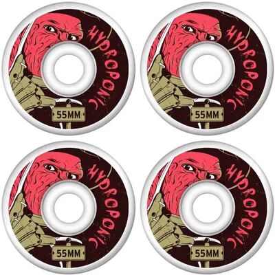 Hydroponic 55mm Skateboard Rollen - Hart 100A - Langlebig Hydroponic 55mm Skateboard Rollen - Hart 100A - Langlebig