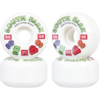 Hydroponic South Park Skateboard Rollen - 55mm Transparent Hydroponic South Park Skateboard Rollen - 55mm Transparent