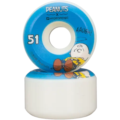 Hydroponic x Peanuts Skateboard Rollen (51mm - Charlie Brown) Hydroponic x Peanuts Skateboard Rollen (51mm - Charlie Brown)
