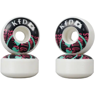 KFD DIY Skateboard Rollen 4 Stk. (52mm - Teal) KFD DIY Skateboard Rollen 4 Stk. (52mm - Teal)