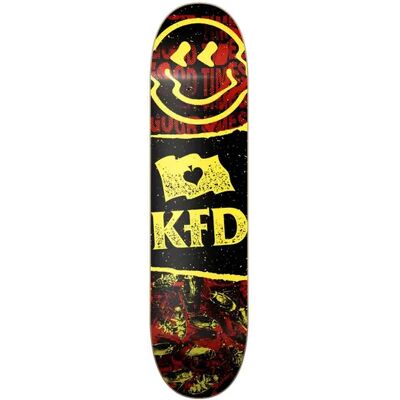 KFD Logo DIY 8" Rote Skateboard-Deck - Skateboard-Deck KFD Logo DIY 8" Rote Skateboard-Deck - Skateboard-Deck