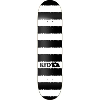 KFD Stripes Skateboard - Langlebiger 7-Lagen Hard Rock Ahorn KFD Stripes Skateboard - Langlebiger 7-Lagen Hard Rock Ahorn