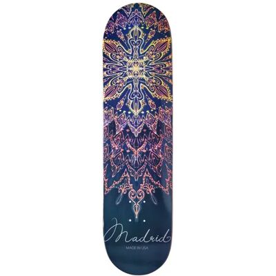 Madrid Skateboard Deck (Mandala) Madrid Skateboard Deck (Mandala)