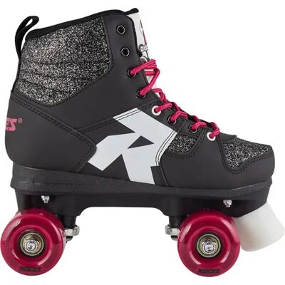 Roces Disco Palace Quad Rollschuhe (Glitter Black) Roces Disco Palace Quad Rollschuhe (Glitter Black)