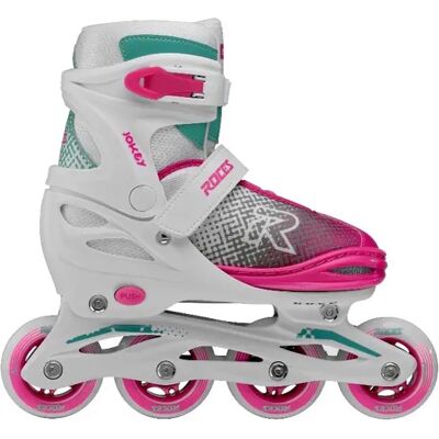 Roces Jokey X Inliner Mädchen (Weiß/Pink/Grün) Roces Jokey X Inliner Mädchen (Weiß/Pink/Grün)