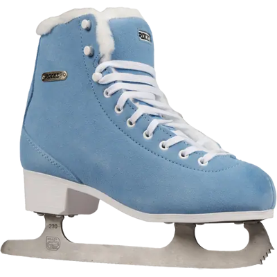 Roces Suede Eco-Fur Eiskunstlauf Schlittschuhe (Suede Blue) Roces Suede Eco-Fur Eiskunstlauf Schlittschuhe (Suede Blue)