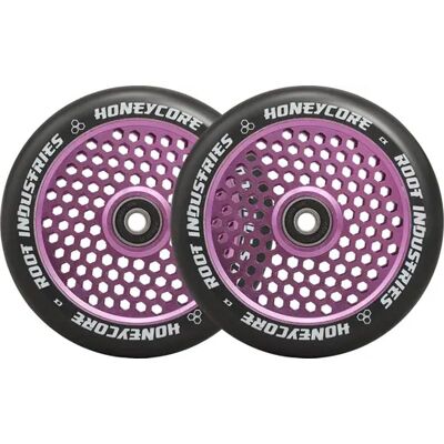 Root Industries Root Honeycore Schwarz 120mm Stunt Scooter Rollen 2 Stk. (120mm - Lila) Root Industries Root Honeycore Schwarz 120mm Stunt Scooter Rollen 2 Stk. (120mm - Lila)