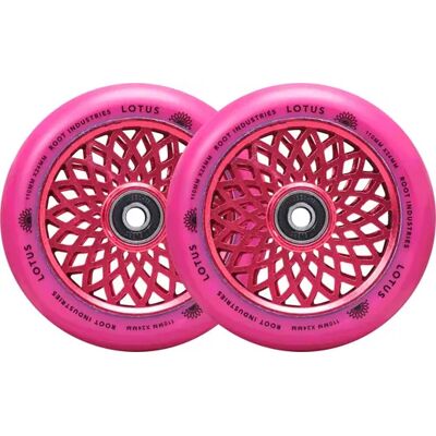 Root Industries Root Lotus Stunt Scooter Rollen 2 Stk. (110mm - Radiant Pink) Root Industries Root Lotus Stunt Scooter Rollen 2 Stk. (110mm - Radiant Pink)