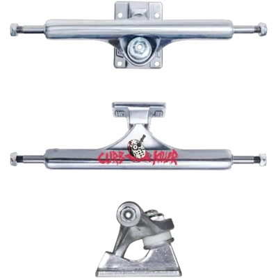 Slappy Trucks Slappy ST1 Curb Killer II Hollow Invert Skateboard Achse (Polished) Slappy Trucks Slappy ST1 Curb Killer II Hollow Invert Skateboard Achse (Polished)