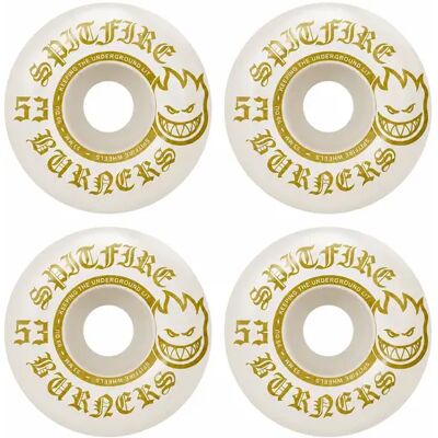 Spitfire Burner Bighead Skateboard Rollen (53mm - Weiß/Gelb) Spitfire Burner Bighead Skateboard Rollen (53mm - Weiß/Gelb)