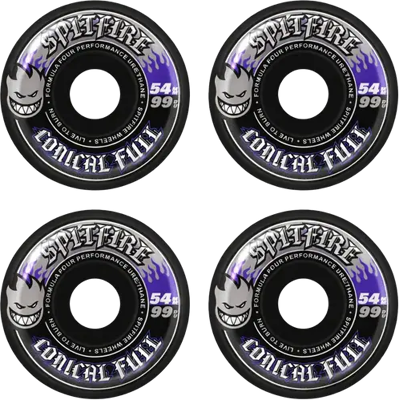 Spitfire Formula Four Team Conical Full Skateboard Rollen (Schwarz) Spitfire Formula Four Team Conical Full Skateboard Rollen (Schwarz)