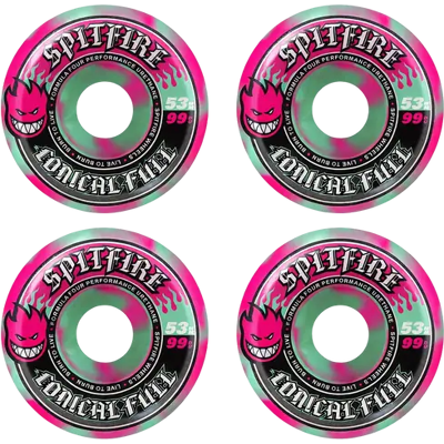 Spitfire Formula Four Team Conical Full Skateboard Rollen (Petrol/Pink) Spitfire Formula Four Team Conical Full Skateboard Rollen (Petrol/Pink)