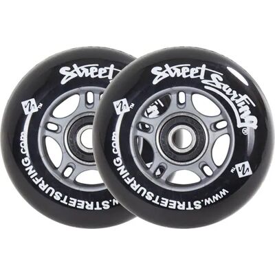 Streetsurfing Street Surfing Waveboard Rollen-Set (2 Pack) (Schwarz) Streetsurfing Street Surfing Waveboard Rollen-Set (2 Pack) (Schwarz)