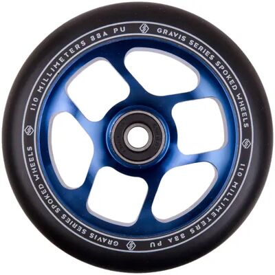 Striker Gravis Spoked Stunt Scooter Rolle (110mm - Midnight Blue) Striker Gravis Spoked Stunt Scooter Rolle (110mm - Midnight Blue)