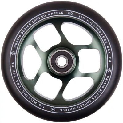 Striker Gravis Spoked Stunt Scooter Rolle (110mm - Army Green) Striker Gravis Spoked Stunt Scooter Rolle (110mm - Army Green)
