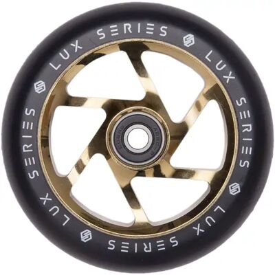 Striker Lux Spoked Stunt Scooter Rolle (100mm - Gold Chrome) Striker Lux Spoked Stunt Scooter Rolle (100mm - Gold Chrome)