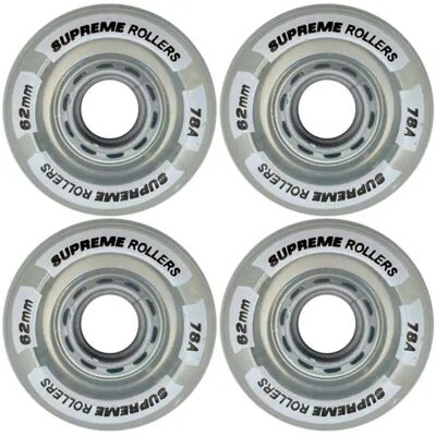 Supreme Rollers Quad Rollen 4 Stk. (62mm - Clear) Supreme Rollers Quad Rollen 4 Stk. (62mm - Clear)