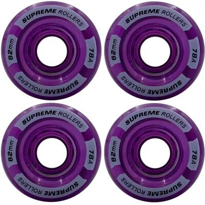 Supreme Rollers Quad Rollen 4 Stk. (62mm - Purple) Supreme Rollers Quad Rollen 4 Stk. (62mm - Purple)