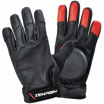 Tempish Red Devil Longboard Handschuhe - Lederhandschuhe - Schwarz L Tempish Red Devil Longboard Handschuhe - Lederhandschuhe - Schwarz L