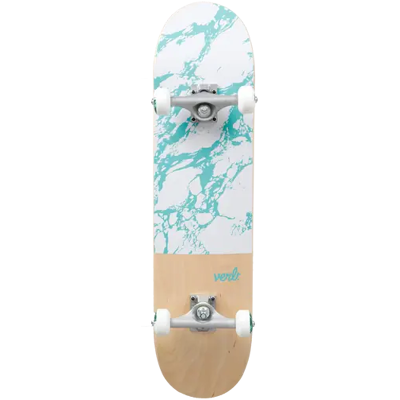 Verb Marble Dip Skateboard Komplettboard (Weiß) Verb Marble Dip Skateboard Komplettboard (Weiß)