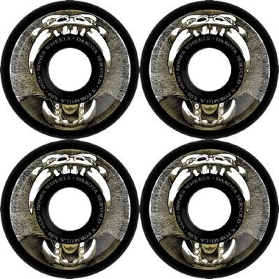 Skateboard Rollen Bones Dakota Servold 4 Stk. (56mm - Schwarz) Skateboard Rollen Bones Dakota Servold 4 Stk. (56mm - Schwarz)