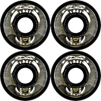 Skateboard Rollen Bones Dakota Servold 4 Stk. (54mm - Schwarz) Skateboard Rollen Bones Dakota Servold 4 Stk. (54mm - Schwarz)