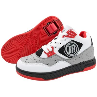 Schuh Mit Rollen Breezy Rollers Jumper Rot (Weiß - 31) Schuh Mit Rollen Breezy Rollers Jumper Rot (Weiß - 31)