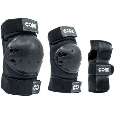 Protektoren Set CORE Junior (XXS - Schwarz) Protektoren Set CORE Junior (XXS - Schwarz)