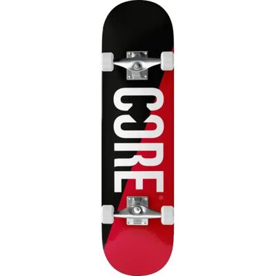 Skateboard Komplettboard CORE C2 Split (7.75" - Rot) Skateboard Komplettboard CORE C2 Split (7.75" - Rot)