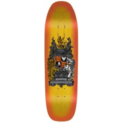 Skateboard Deck Flip Mountain Crest (9" - Sprayed Yellow) Skateboard Deck Flip Mountain Crest (9" - Sprayed Yellow)