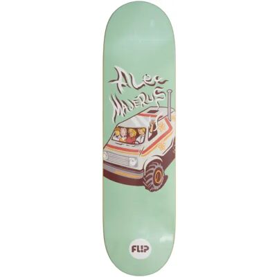 Skateboard Deck Flip Posterized (8.38" - Majerus) Skateboard Deck Flip Posterized (8.38" - Majerus)