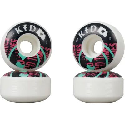 Skateboard Rollen KFD DIY 4 Stk. (52mm - Teal) Skateboard Rollen KFD DIY 4 Stk. (52mm - Teal)