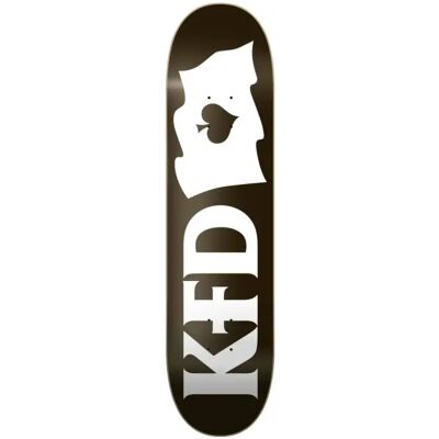 Skateboard Deck KFD Logo Flagship (8.25" - Black) Skateboard Deck KFD Logo Flagship (8.25" - Black)