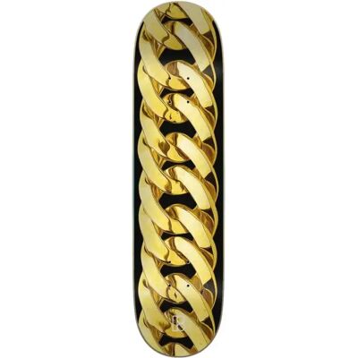 Skateboard Deck Plan B Chain (8.25" - Chain Gold) Skateboard Deck Plan B Chain (8.25" - Chain Gold)