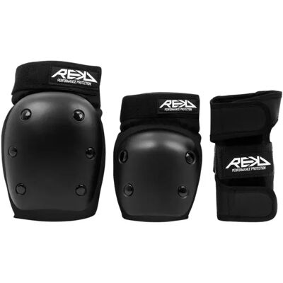 Protektoren Set REKD Heavy Duty (XS - Schwarz) Protektoren Set REKD Heavy Duty (XS - Schwarz)
