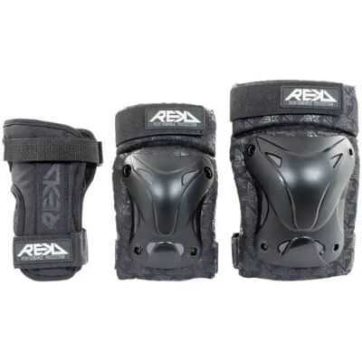 Protektoren Set REKD Recreational (S - Schwarz) Protektoren Set REKD Recreational (S - Schwarz)