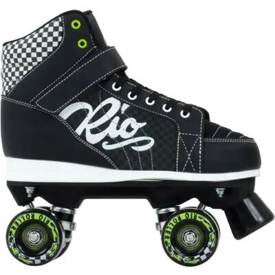 Rollschuhe Rio Roller Mayhem II Quad (Schwarz - 42) Rollschuhe Rio Roller Mayhem II Quad (Schwarz - 42)