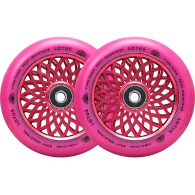 Root Industries Stunt Scooter Rollen Root Lotus 2 Stk. (110mm - Radiant Pink) Root Industries Stunt Scooter Rollen Root Lotus 2 Stk. (110mm - Radiant Pink)