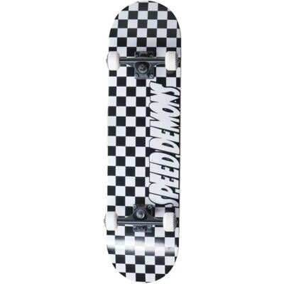 Skateboard Komplettboard Speed Demons Checkers (8" - Schwarz/Weiß) Skateboard Komplettboard Speed Demons Checkers (8" - Schwarz/Weiß)