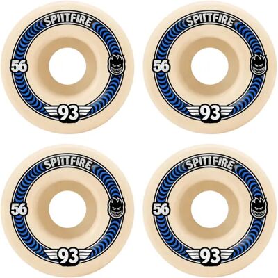 Skateboard Rollen Spitfire Formula Four 93A Classics (56mm - Weiß/Blau) Skateboard Rollen Spitfire Formula Four 93A Classics (56mm - Weiß/Blau)