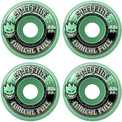 Skateboard Rollen Spitfire Formula Four Team Conical Full (52 - Petrol) Skateboard Rollen Spitfire Formula Four Team Conical Full (52 - Petrol)