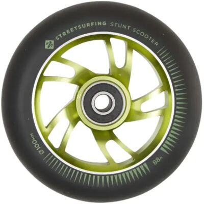Streetsurfing Stunt Scooter Rolle Street Surfing Aluminum 2 Stk. (100mm - Schwarz/Grün) Streetsurfing Stunt Scooter Rolle Street Surfing Aluminum 2 Stk. (100mm - Schwarz/Grün)