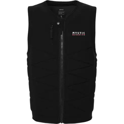 Mystic Outlaw Front Zip Impact Wakeboardweste (Schwarz) Mystic Outlaw Front Zip Impact Wakeboardweste (Schwarz)