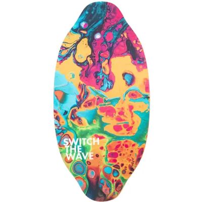 Switch Boards Slash Abstract Skimboard (Multi Color) Switch Boards Slash Abstract Skimboard (Multi Color)