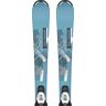 Salomon QST Jr S Skis + C5 GW Bindings (Blau)