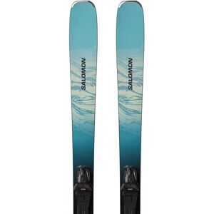 Salomon E Stance Damen 80 + M10 GW All Mountain Ski (Blau) Salomon E Stance Damen 80 + M10 GW All Mountain Ski (Blau)