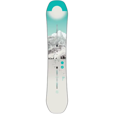 Burton Feelgood Flying V Snowboard Damen (Blau) Burton Feelgood Flying V Snowboard Damen (Blau)