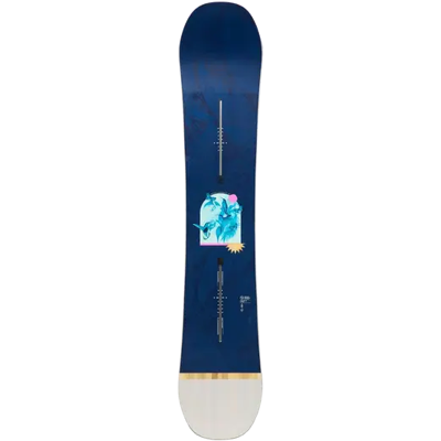 Burton Yeasayer Flying V Snowboard Damen (Blau) Burton Yeasayer Flying V Snowboard Damen (Blau)