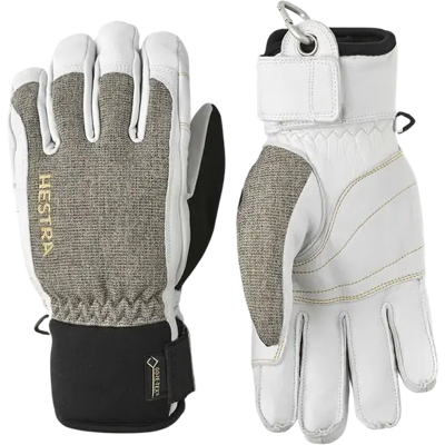 Hestra Army Leather Gore-Tex Kurz Skihandschuhe (Light Grey/Offwhite) Hestra Army Leather Gore-Tex Kurz Skihandschuhe (Light Grey/Offwhite)